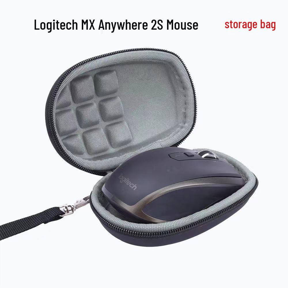 Logitech Hårt Fodral för Mus för Anywhere 1 2 3 och Xiaomi Bluetooth Dubbelläges Spelmus