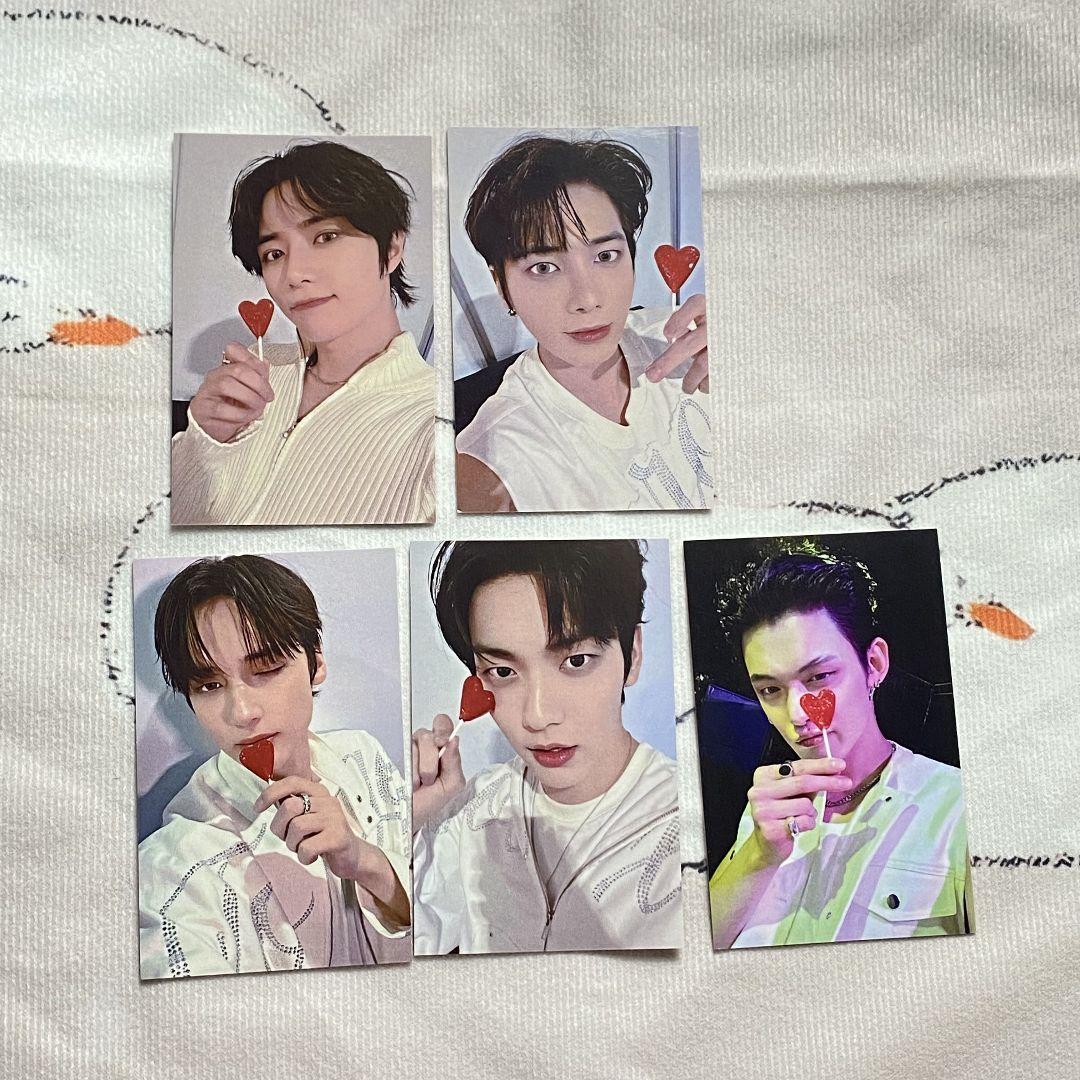 

[Б/У] TXT 5 языков любви коллекционные карточки публичная трансляция