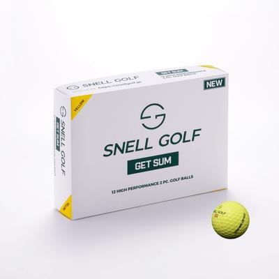 Snell Golf GET SUM 2024 Modell 1 Dussin Endast Online GS5D (Gul)