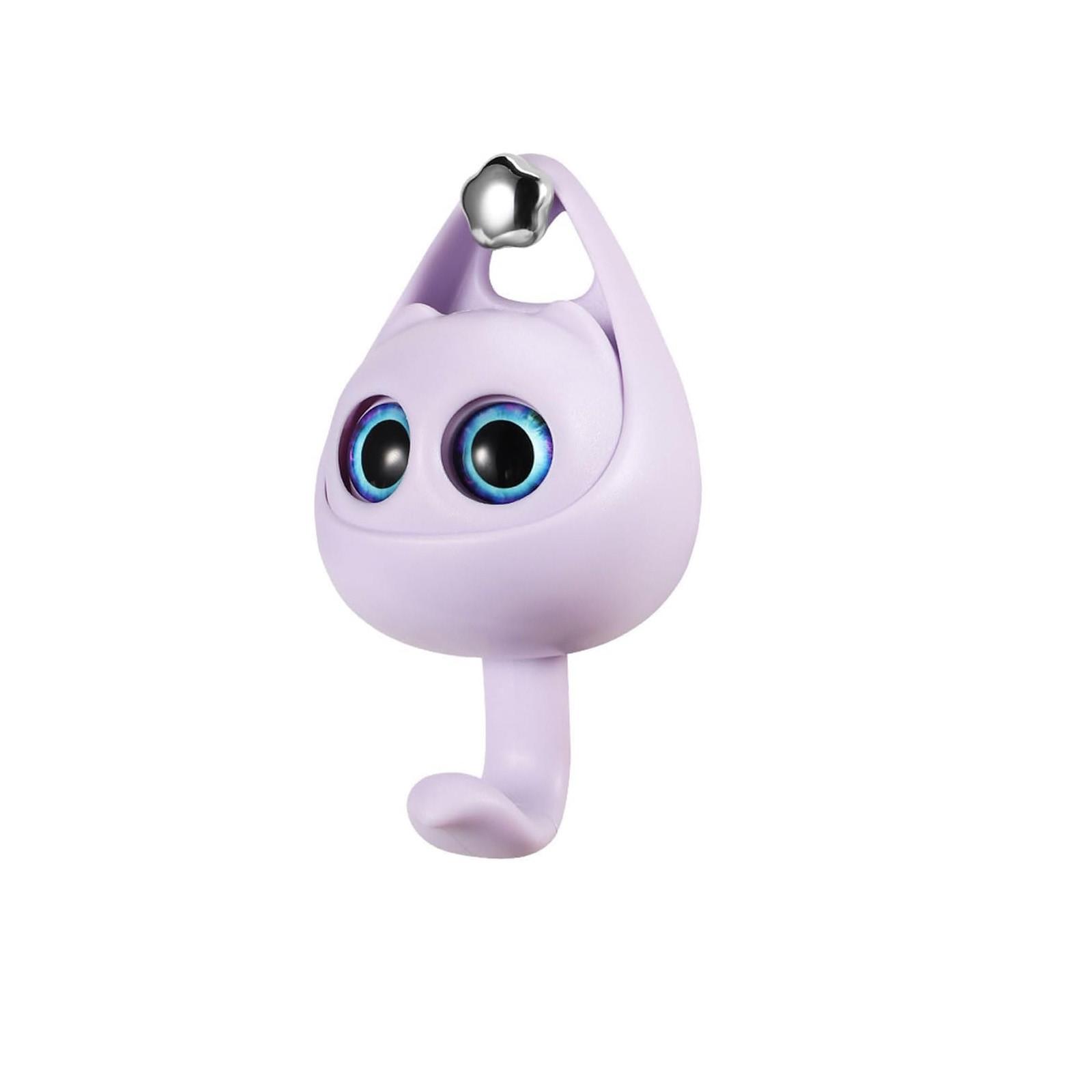 

Крючок для пальто в виде милого мультяшного кота, не требующий пробивки, подмигивающий крючок One Size фиолетовый