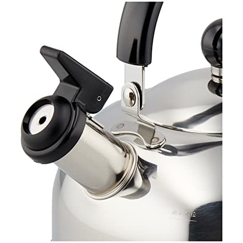 Tamahashi Excellent Chef Whistling Kettle EX-115, Silver, 1.5L