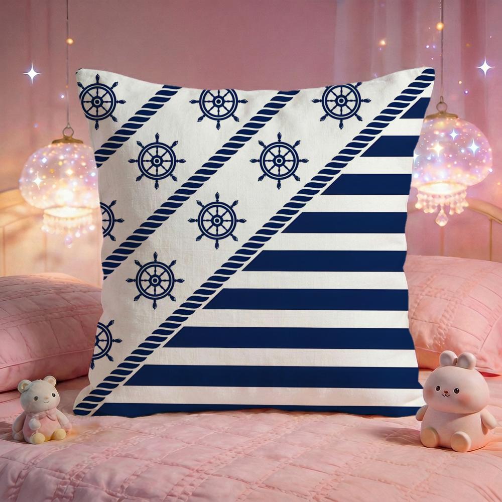 Oocean Sailor Classic Cushion Cover Premium Comfort Reversible Pillow Cove Two In One Design for Any Room  Car Interior