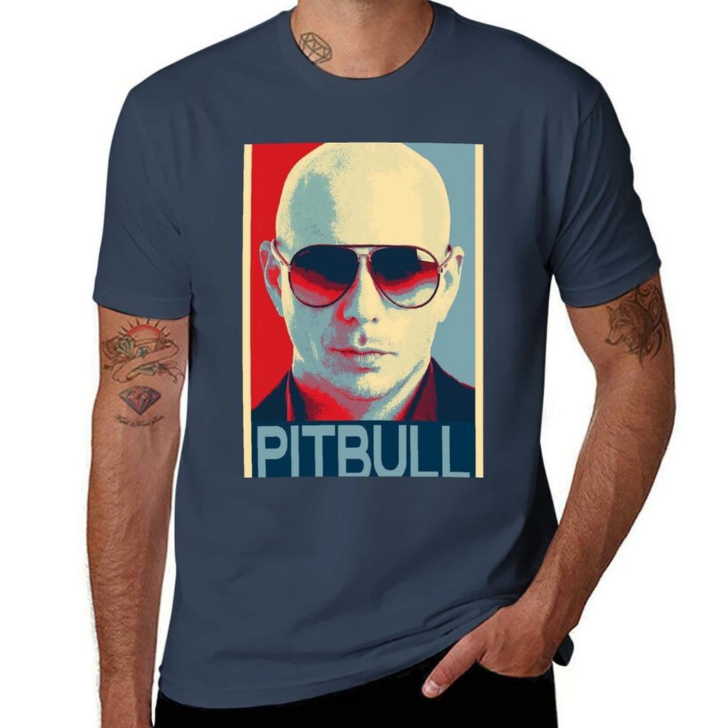 Pitbull Vintage Tshirt Retro Style Print Casual Top