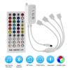 Music  RGB Led Controller DC5-24V Bluetooth Control 40 Keys 16 Million Colors with Timer Mode for 5050 2835 Strip