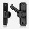 Ifukens Aftermarket Door Lock, Entry Door, 2-Piece Key Set with Auxiliary Lock, 90- and 180-Degree Rotating Fluorescent Door Lock, Window Lock, Interi