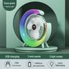New USB Rechargeable Folding Fan: Long Battery Life, Retractable Design for Indoor/Outdoor Use
