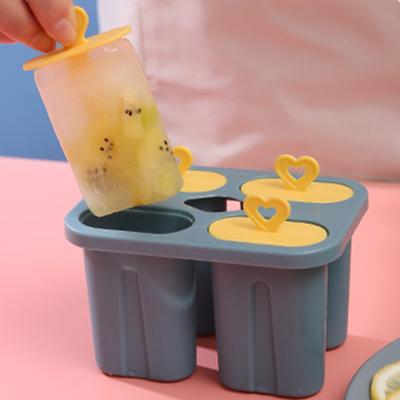 Convenient Eco-friendly Long Lasting Ice Lolly Mold BPA-Free Cream Maker Mould for Gifts