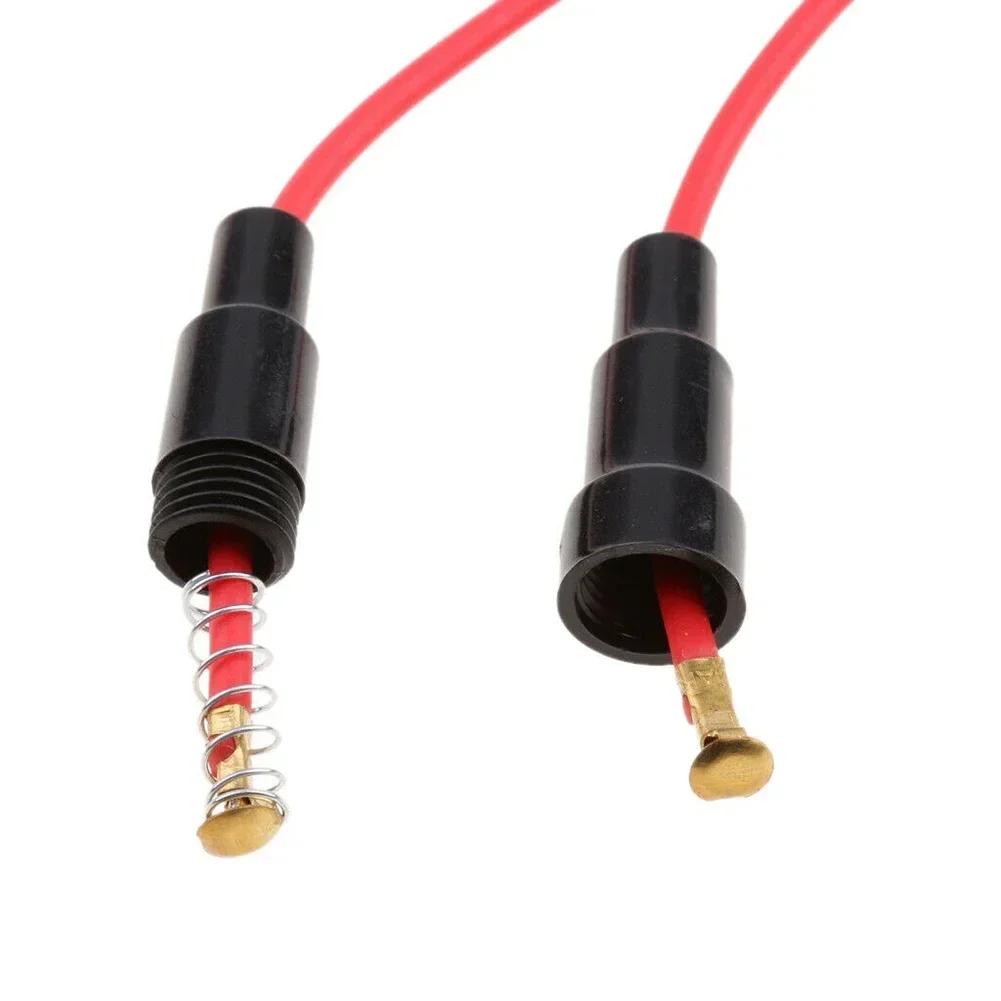 5 Stück Glas-Sicherungshalter Schraubtyp Mit 22 20 18 16 14AWG Kabel 250V 5X20MM Glas-Sicherungshülse Sicherungshalter Gehäuse Elektrogeräte