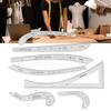 Curve Ruler Set Various Sizes Sewing Pattern Making Tools Acrylic Material for Making Pattern  for Drafting for Drawing