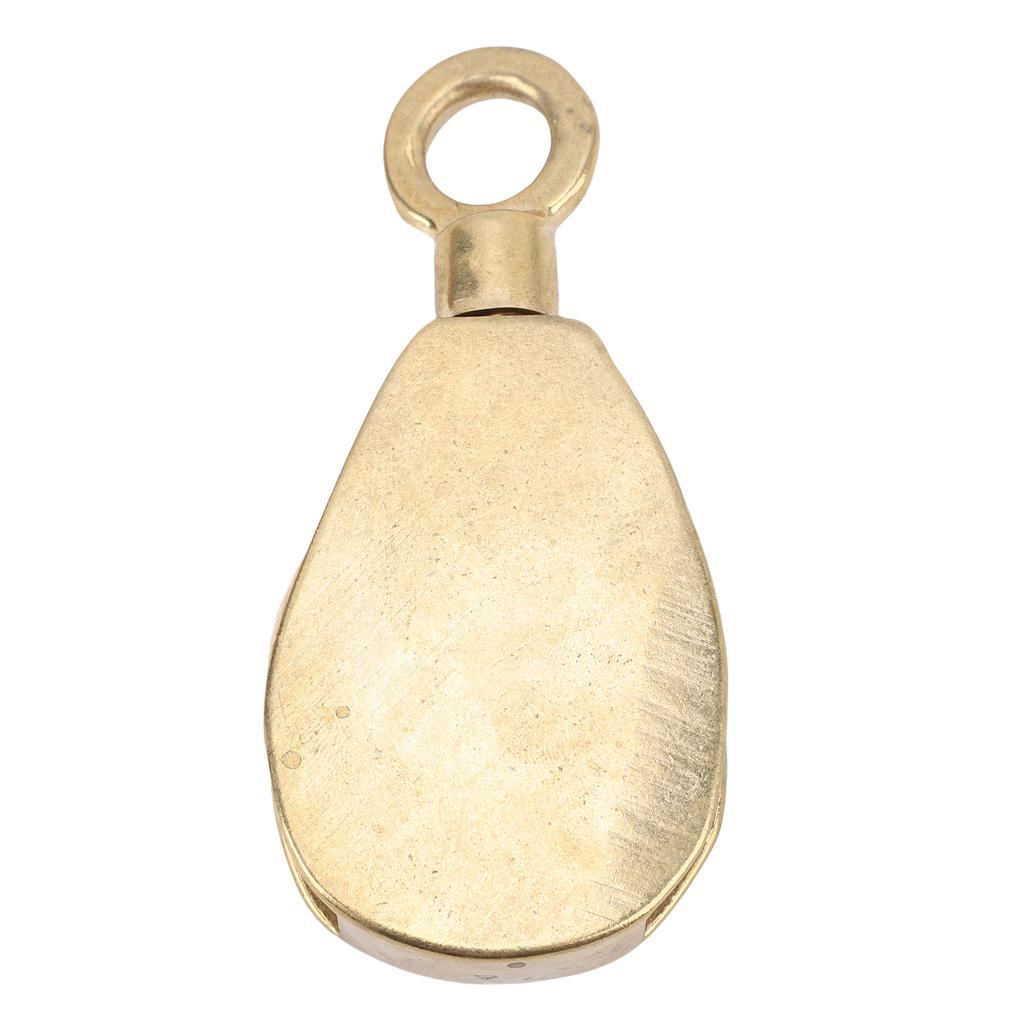 Brass Flag Rope Pulley Elegant Boats Yachts Smooth Flagpole Sliding Hardware for Enhanced Flag Hoisting Experience
