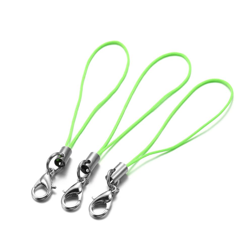 Lobster Clasp Nylon Phone Strap Doll Lanyard Jewelry Craft Accessory