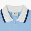 MLB Los Angeles Dodgers Letter Print Classic Sports Tennis Polo Dress Women dresses Blue 3FOPV0443-07SBS