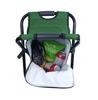 Tragbarer Klapphocker: Multifunktionaler Strand-, Angel- und Campingstuhl mit isoliertem Rucksack