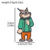 Nuovo Spilla Metallica Zootopia Volpe Nick Judy Coniglio Bob Gary Serpente Lega Spilla Accessori
