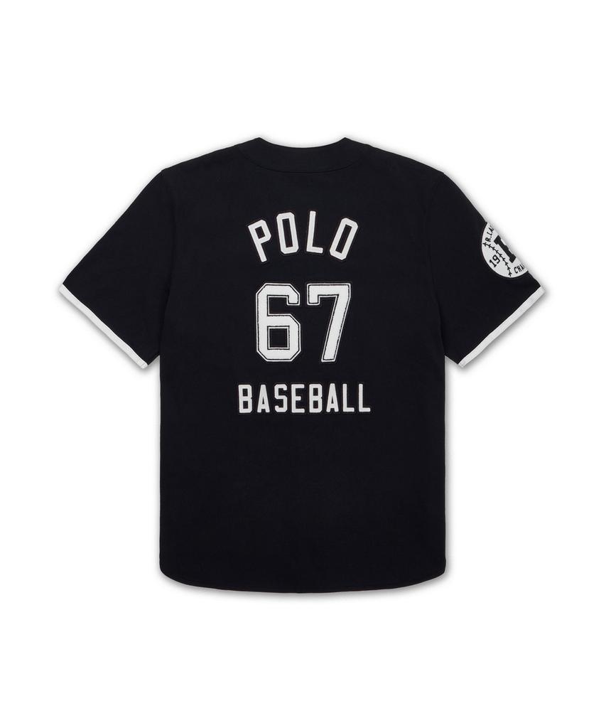 POLO RALPH LAUREN [Baseball Capsule] Polo Baseball Jersey - Black