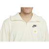 Nike Sportswear Large Logo Half-Zip Short-Sleeve Hoodie Men Tops White DM5063-113