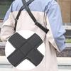 Anti-Theft Shoulder Bag Security Backpack Slim Crossbody Hidden Underarm Chest Pack with Adjustable Straps Compact Travel Organizer