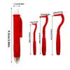 4pcs Flea Remover Hook Tick Remover Tweezer Tick Pull Pet Cat Dog Accessories Tick Tool safe and comfortable Pet Supplies