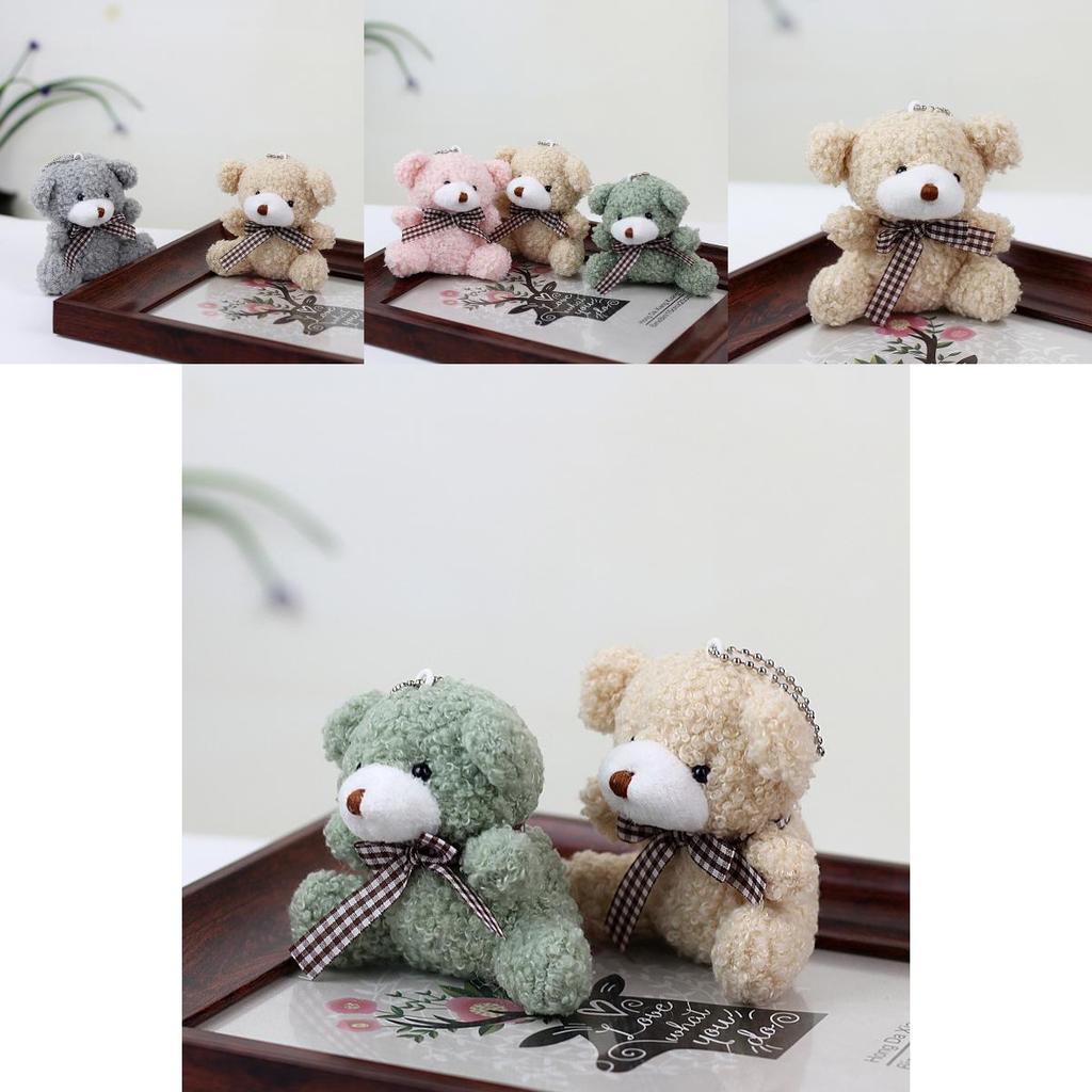 Adorable Mini Teddy Bear Plush Toy Cute Small Bear Doll Soft Pp Cotton