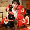 Fluffy Cartoon Steed Doll Chinese Style Zodiac Pony Figurine Plush Horse Doll  Birthday Gift