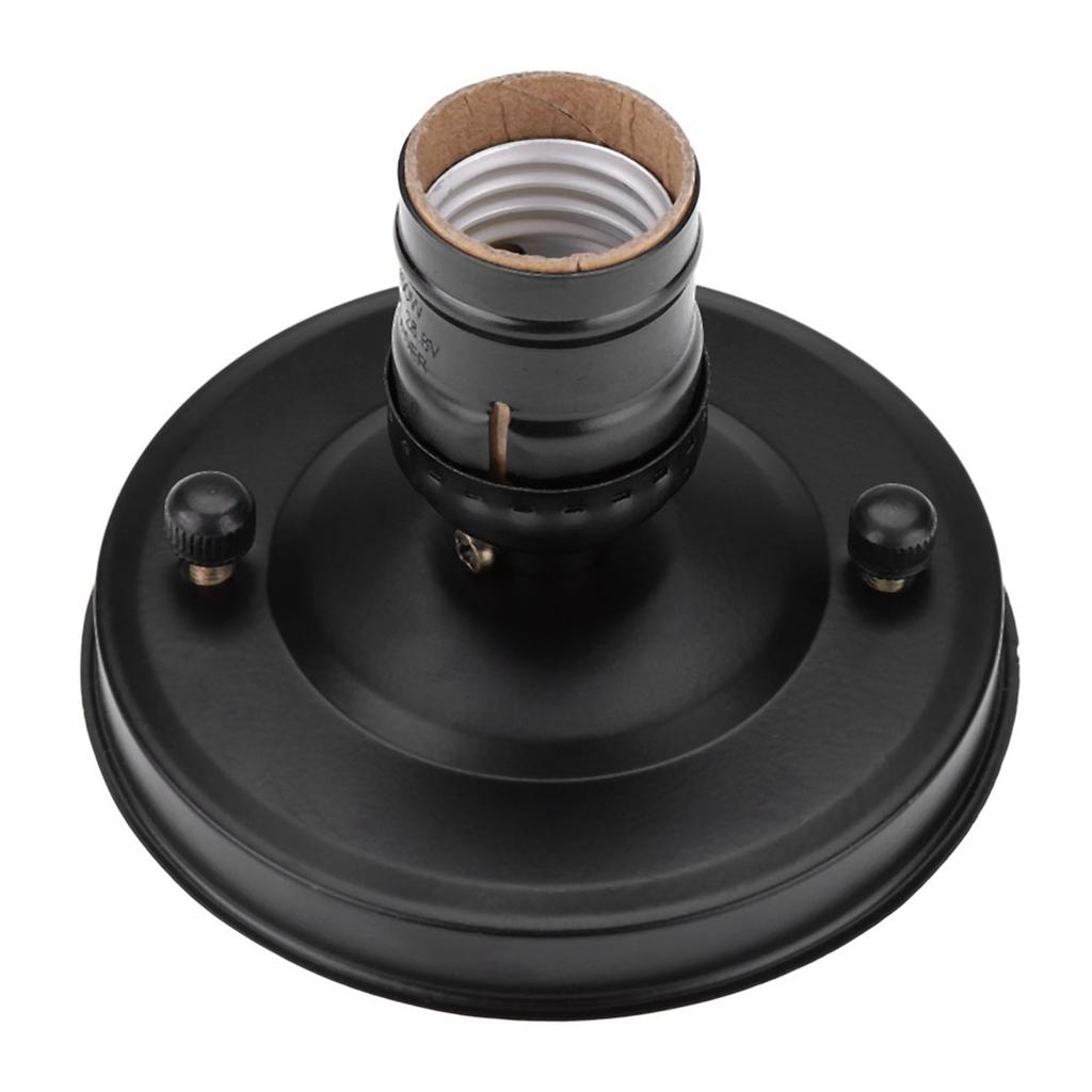 E26 E27 Vintage Industrial Ceiling Wall Light Base Holder Pendant Bulb Lamp Screw Socket