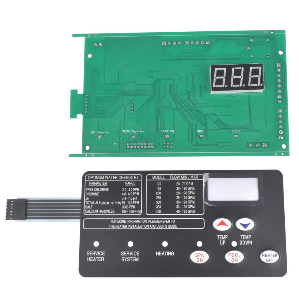 42002-0007S Control Board Kit & 472610Z Switch Membrane Pad For MasterTemp NA/LP