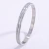 Starry Sky Silver Titanium Steel Bracelet for Women - High-End, Versatile, Full Diamond, Non-Fading Fashion Accessory