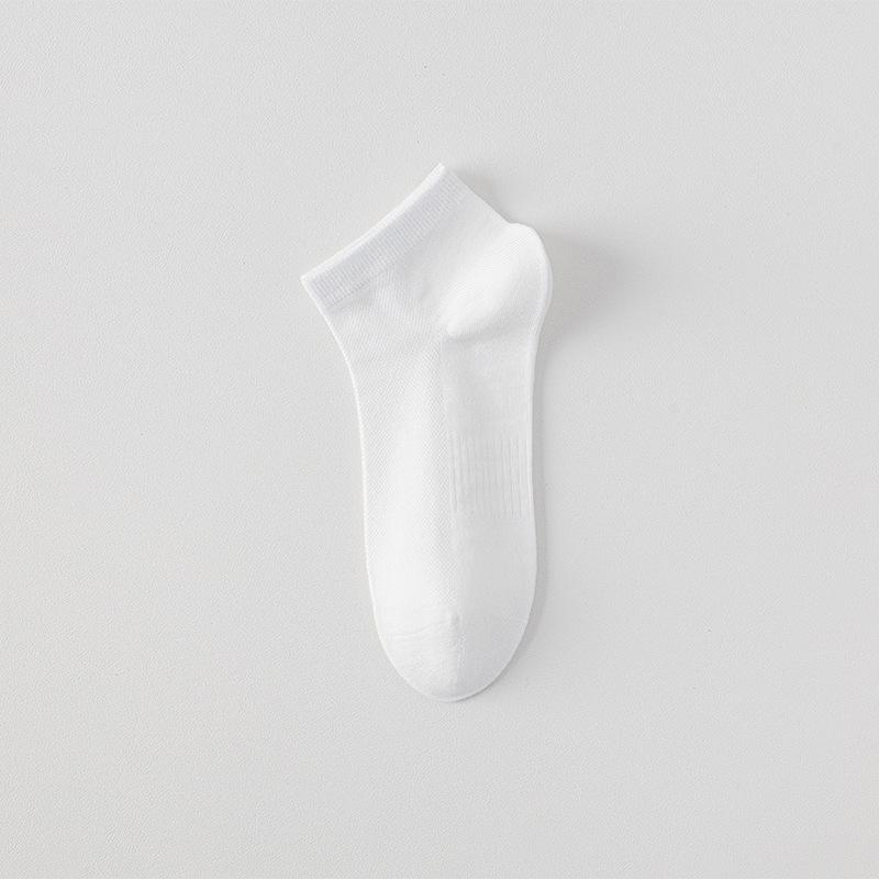 

Female Summer Thin Section Mesh Breathable Odor Proof Cool Feeling Short Socks 1 pair белый