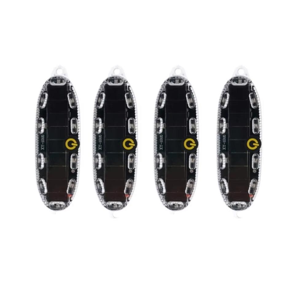 Solar Warning Light Car Rear Collision Prevention Free Breathing Light Motorcycl Electric Vehicle Bicycle LED Tail Flashing Ligh