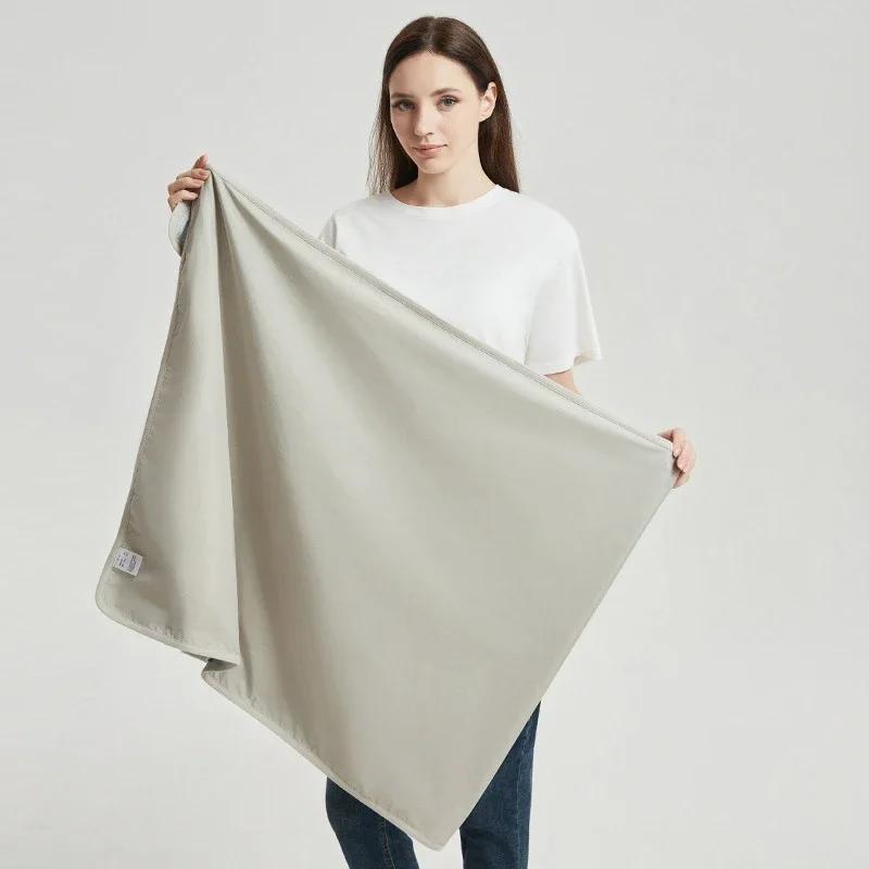185x75cm Radiation Shielding Cloak Security Anti-radiation Blanket Cloak 50% Silver Fiber Lining Blanket Emf Protection Shawl 185x75cm