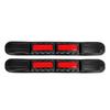 2Pcs TPU Material Car Anti-Collision Patch Self-Adhesive Auto Door Edge Guards  Auto Accessories
