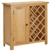 Day and Night - Day and Night Wine Rack for 11 Bottles of Wine 80x32x80 Cm Oak Wood