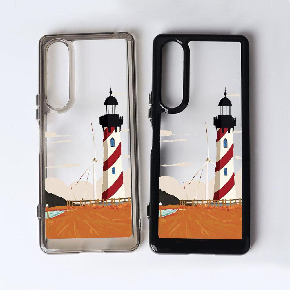 Coque de téléphone transparente rigide pour Sony Xperia 1 V VI VII VIII Xperia 5 V Xperia 10 V VI VII / Coque Sony antichoc