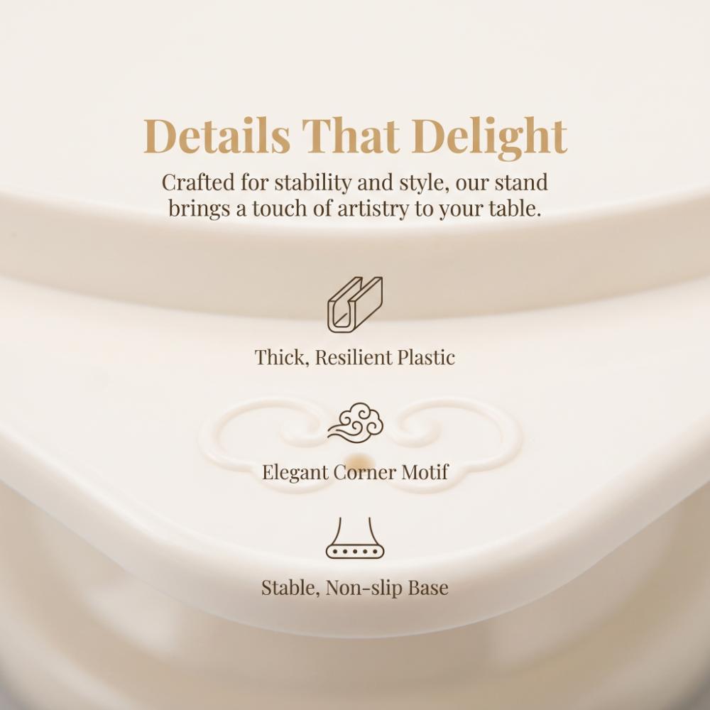 with Music Rotating Dessert Display Table Rotating Cupcake Stand Machine  Wedding Birthday 1 Trays