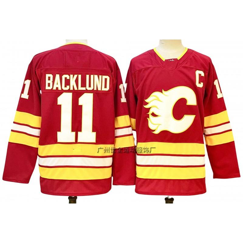 Maglia da Hockey su Ghiaccio da Uomo Squadra NHL Personalizzata Cucita Stile Vintage Misto Cotone Uniforme Abbigliamento Partita di Allenamento