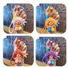Cartoon Trendy Cool Curly Hair Clown Keychain Pendant Doll Women'S Handbag Accesories Small Trendy Versatile Cute Gifts Keychain