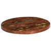 VidaXL Dessus de table Ø 70x3,8 cm rond bois massif de récupération 370041