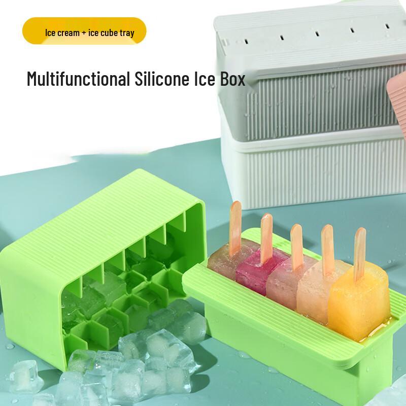 LeleJia Multifunctional Silicone Ice Pop Molds