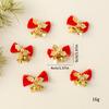 Christmas Mini Butterfly Bell Pendant Set Holiday Decoration Props For Festive Gift Present