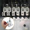 Heavy Type Aluminum Grounding Lugs Double Port Anti Corrosion Terminals Connectors Easyly Installation