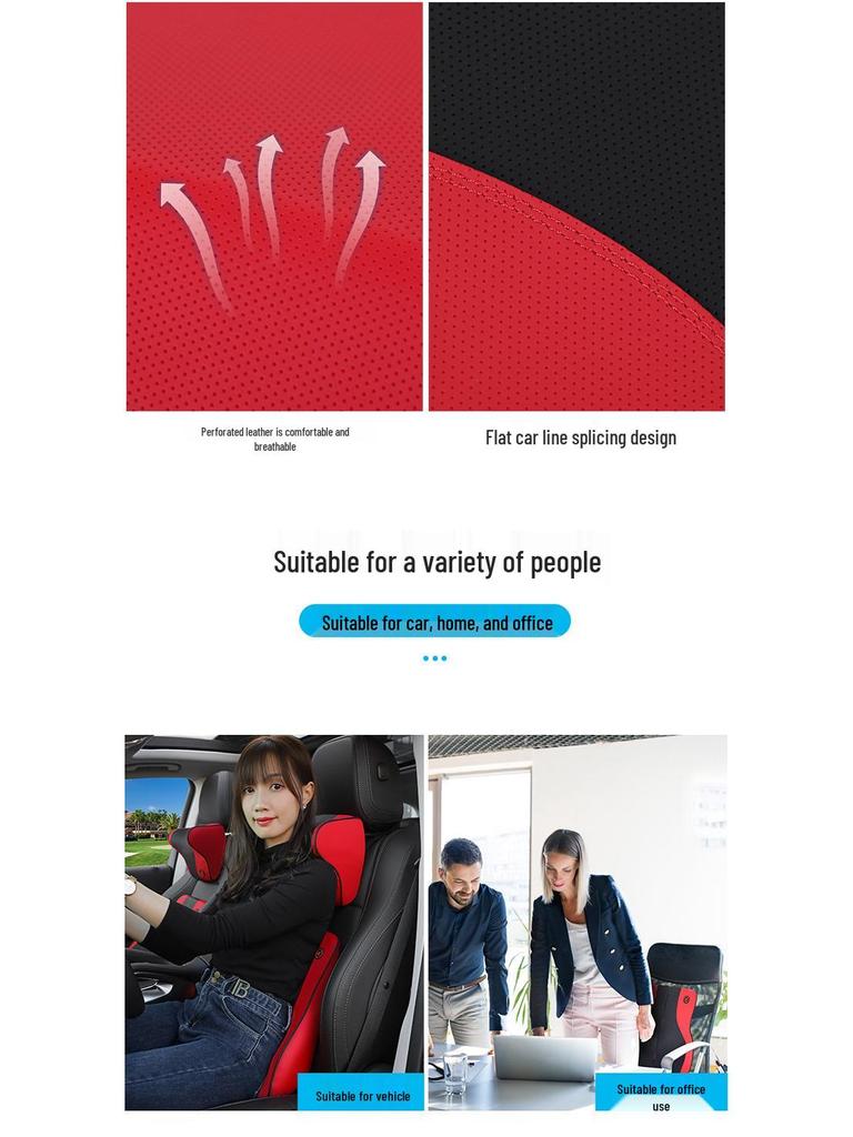 Suporte para Pescoço e Lombar para Carro: Apoio de Cabeça, Almofada Cervical e Almofada de Massagem Elétrica