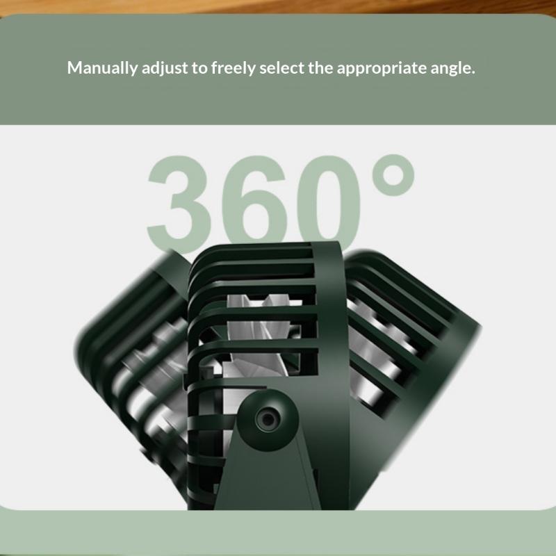 Cooling USB Fan Mini Quiet Portable Set of 1 for Student and Office Desktops