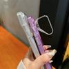 Metal Lens Stand for Magsafe Magnetic Phone Case for Samsung Galaxy S26 S25 S22 Ultra S23 FE S24 Plus Bling Glitter Clear Cover