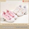 New Spring Girls' Printed Canvas Shoes - Soft, Comfy, Anti-Kick, and Cap Toe Casual Footwear