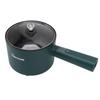 Electric Pot Green 1.8L Large Capacity Non Stick Multifunctional Mini Electric Hot Pot for
