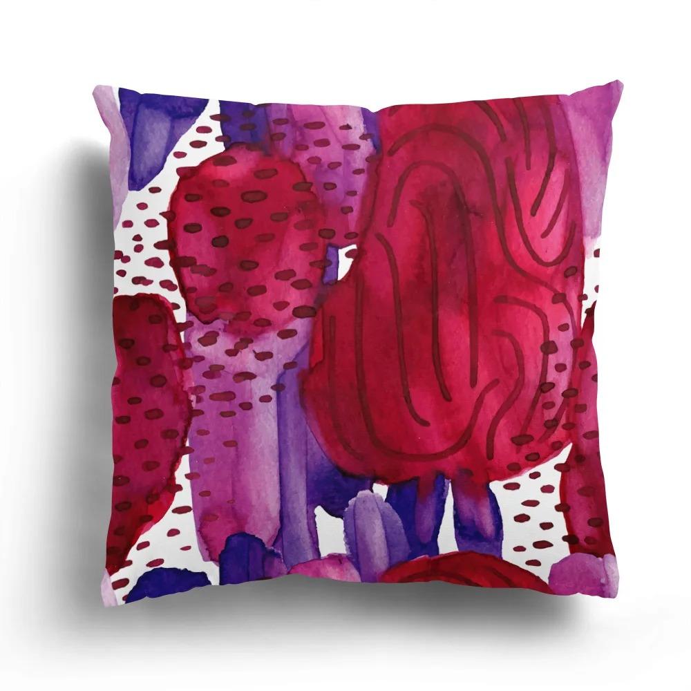 Luxury Home Decor Pillow Cover Car Living Room Sofa Cushion Cover Abstract Geometric Irregular Print Pattern Cushion Cover
