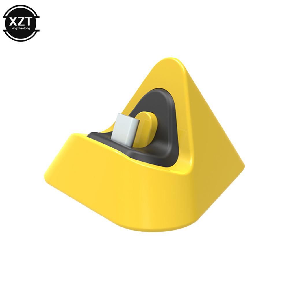 Portable Triangle Universal Charging Dock for Nintendo Switch Lite Type C Charger Base Stand Charger Base Charging Dock Switch