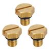 3pcs Carburetor Float Bowl Drain Screw With O Ring 6H3-14992-00 For 2T 40 50 60 75 To 90 Horsepower Outboard Engine