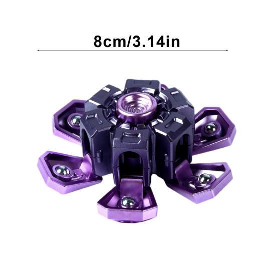 EDC Cartoon Fidget Spinner Various Styles Japan Anime Demon Slayer Fidget Gyro Stress Pocket-sized Decompression
