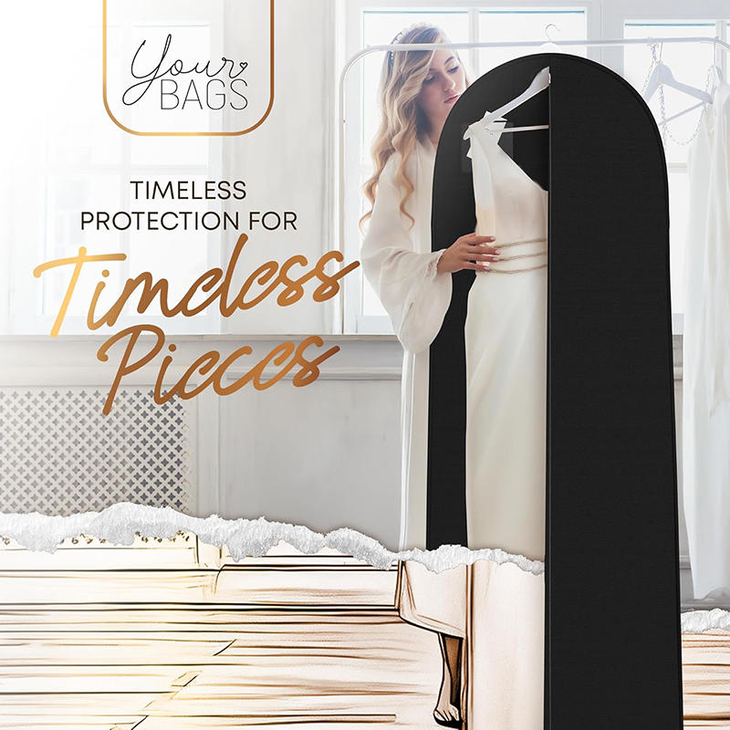 1PC/2PCS Practical Dress Dust Wedding Dress Dust Bag Home Closet Wardrobe Suit Clothes Storage Bags